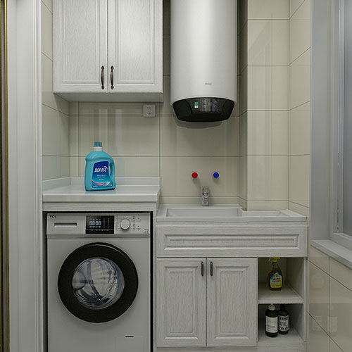 平原阳台柜效果图